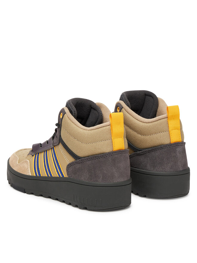 Кроссовки Hoops 4.0 Mid JS2033 Adidas, бежевый — фото 3