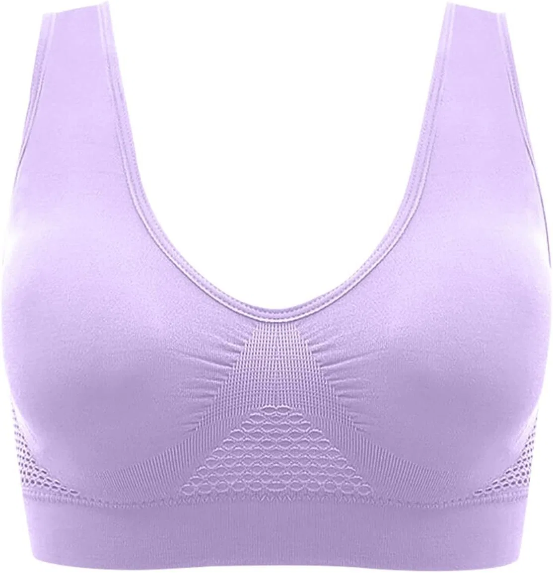 Спортивный бюстгальтер Breathable Cool Liftup Air Bra, женский, фиолетовый — фото 2
