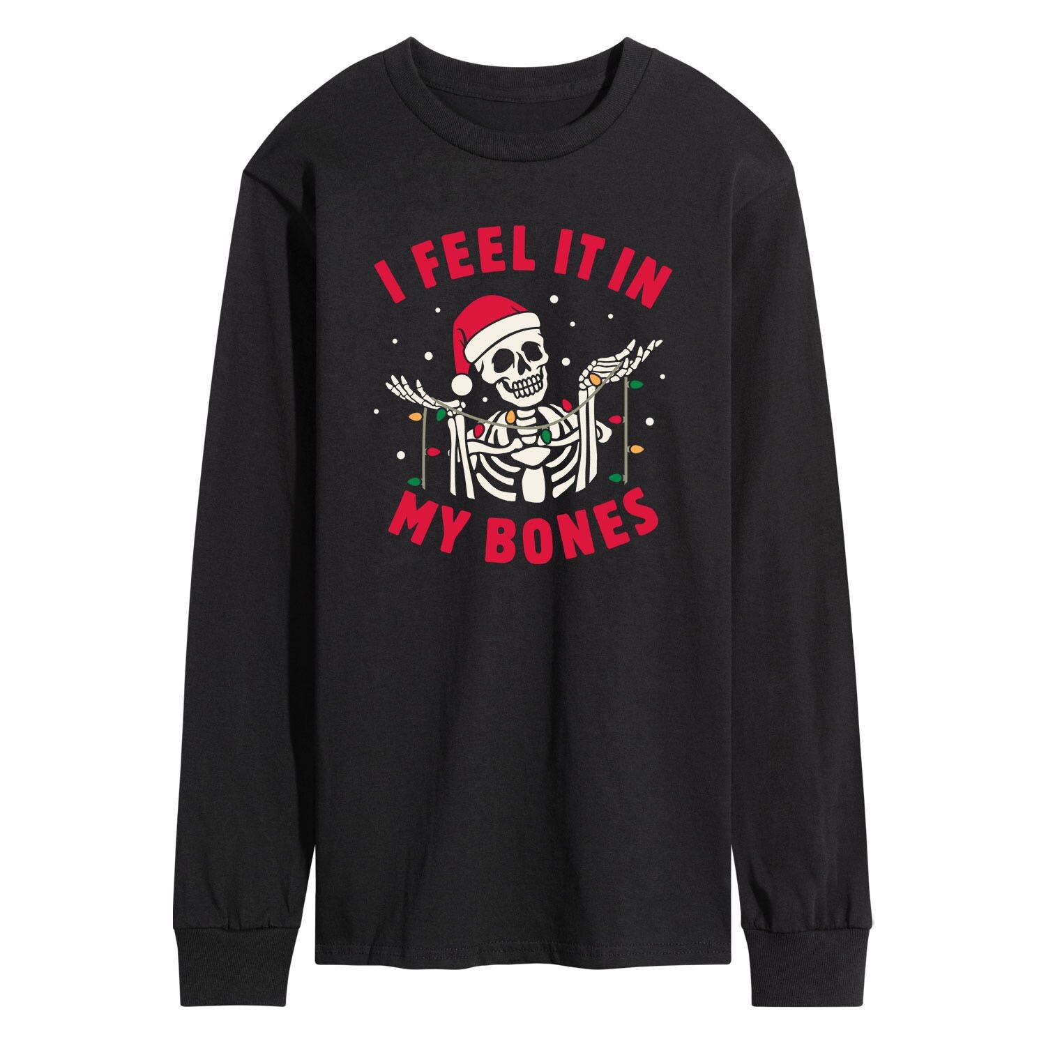 

Мужская футболка I Feel It In My Bones с длинными рукавами Licensed Character