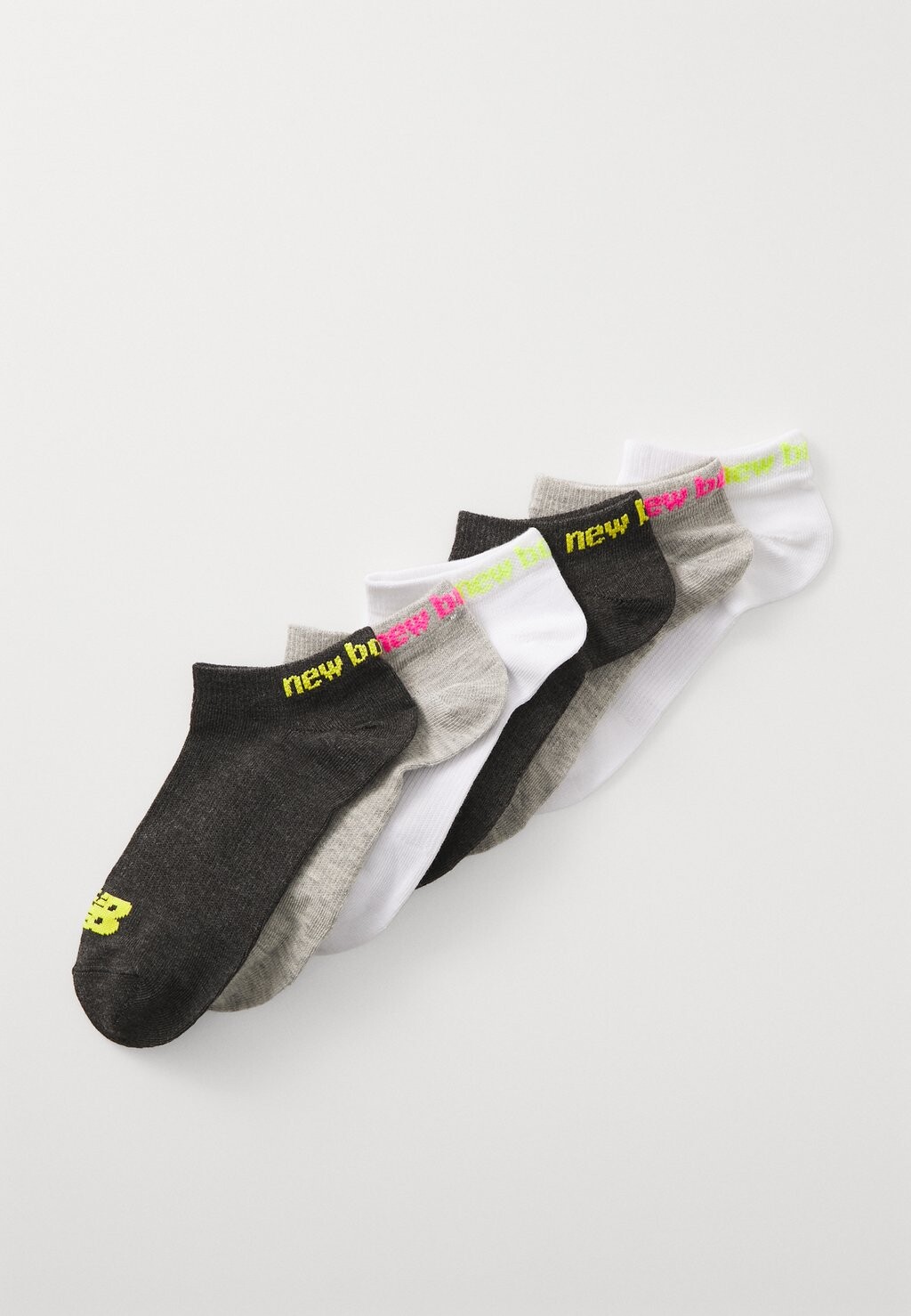 

Носки PERFORMANCE LOW CUT SOCKS UNISEX 6 PACK New Balance, черный