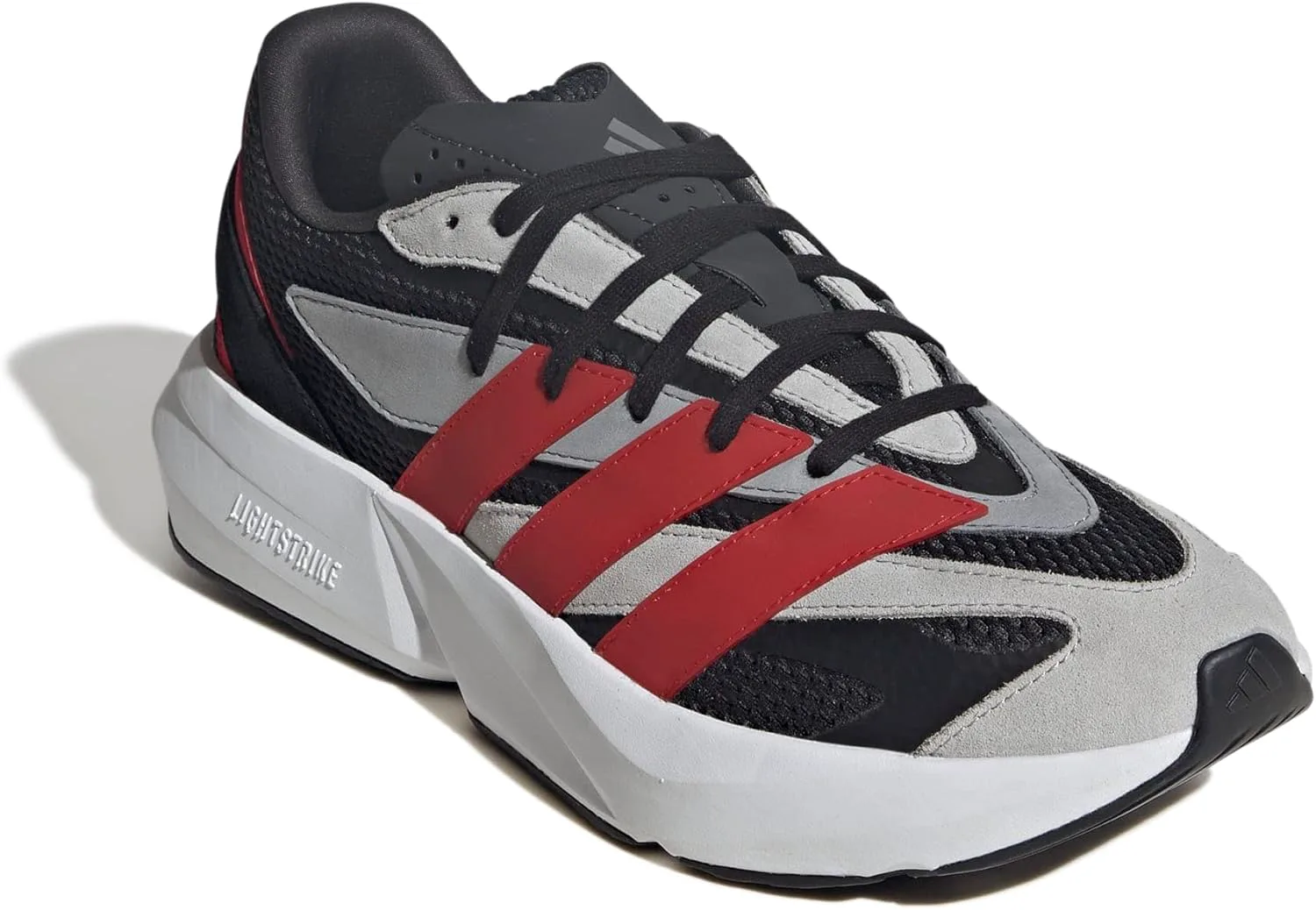 Мужские кроссовки Adidas Lightblaze, белый/черный — фото 4