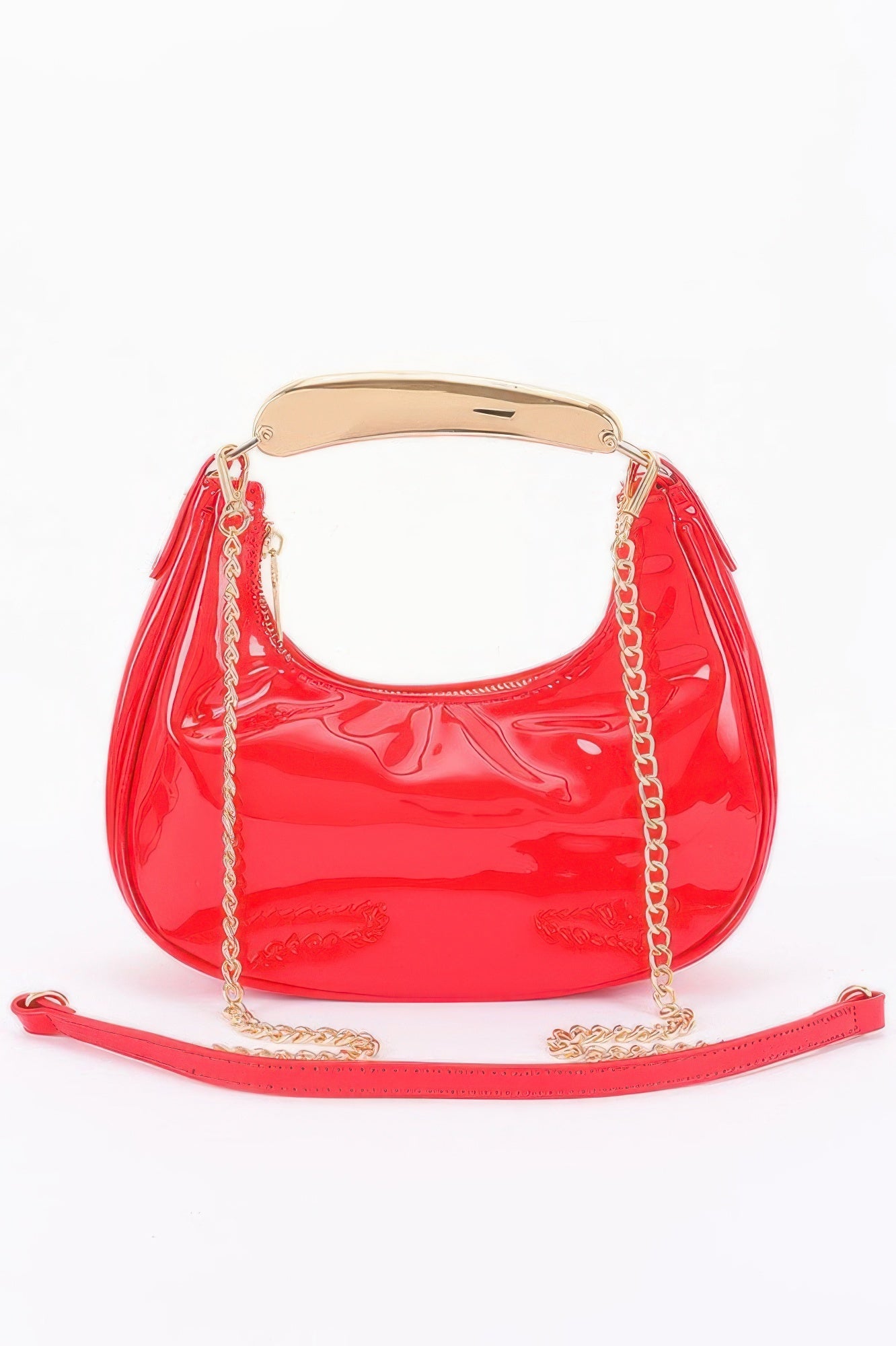 

Сумка с эмалированной металлической ручкой FASHNZFAB, красный