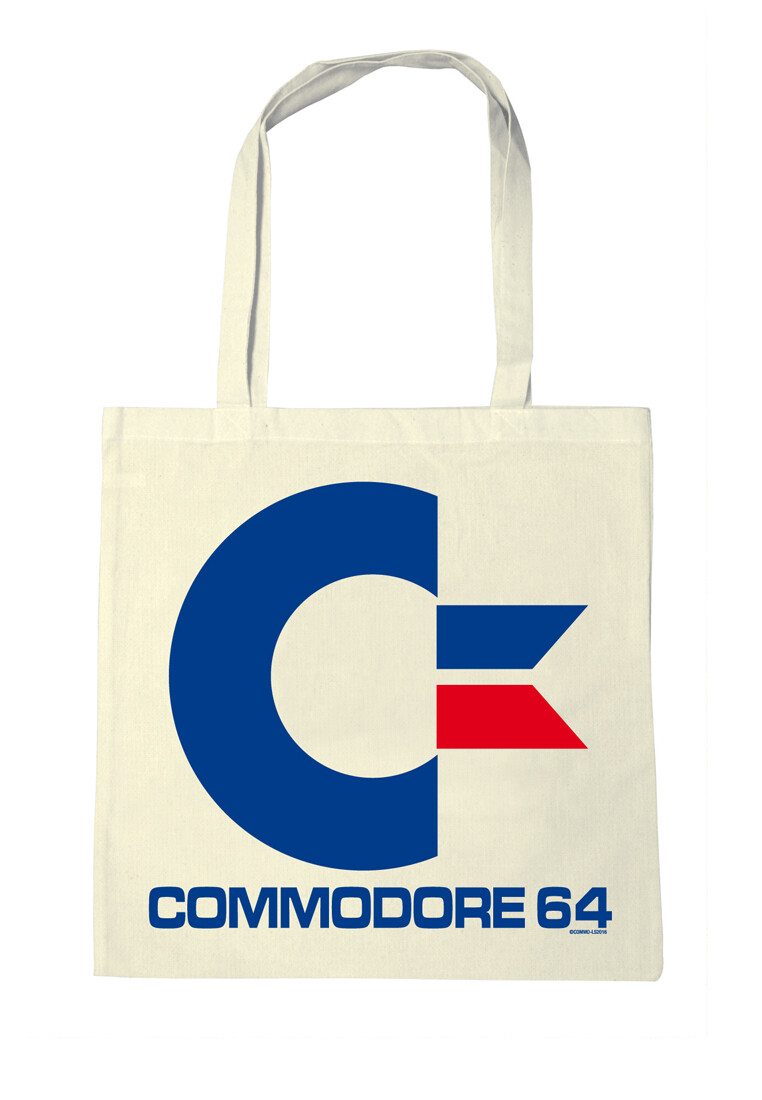 

Сумка через плечо Logoshirt Stoffbeutel Commodore C64 Logo, натуральный