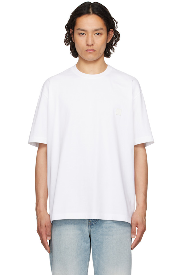 

Футболка с логотипом на спине Snow Mountain Solid Homme, белый