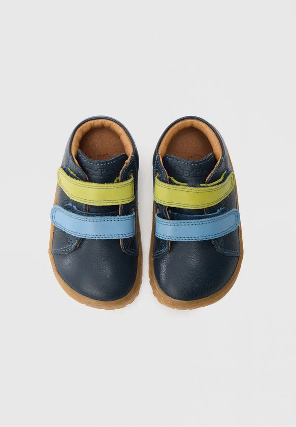 Детские туфли унисекс для первых шагов босиком Froddo, Blue/Dark Blue — фото 4