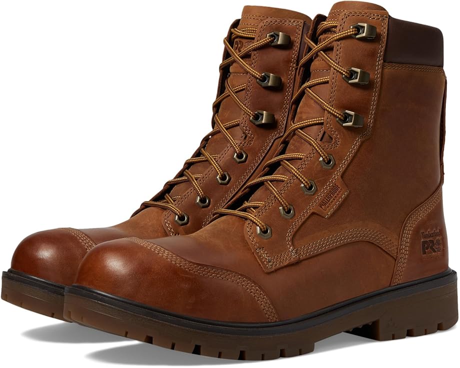 

Ботинки Timberland PRO Whitman 8 Inch Composite Safety Toe Waterproof, цвет Copper Brown