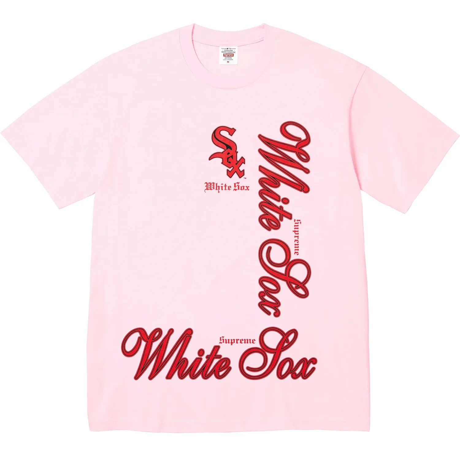 Футболка Ny Yankees Supreme, светло-розовый