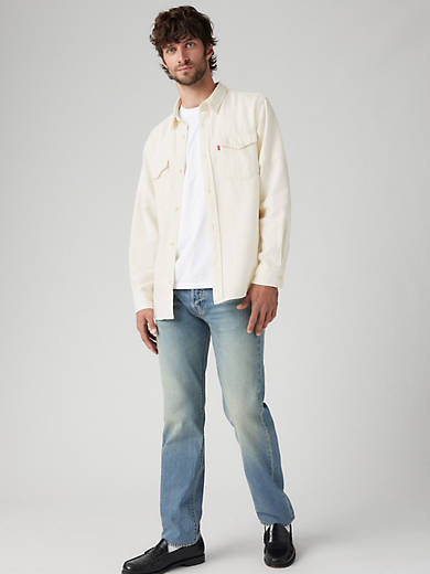 

Легкие мужские джинсы 501 Original Fit Levi's, цвет Lean Machine - Medium Wash