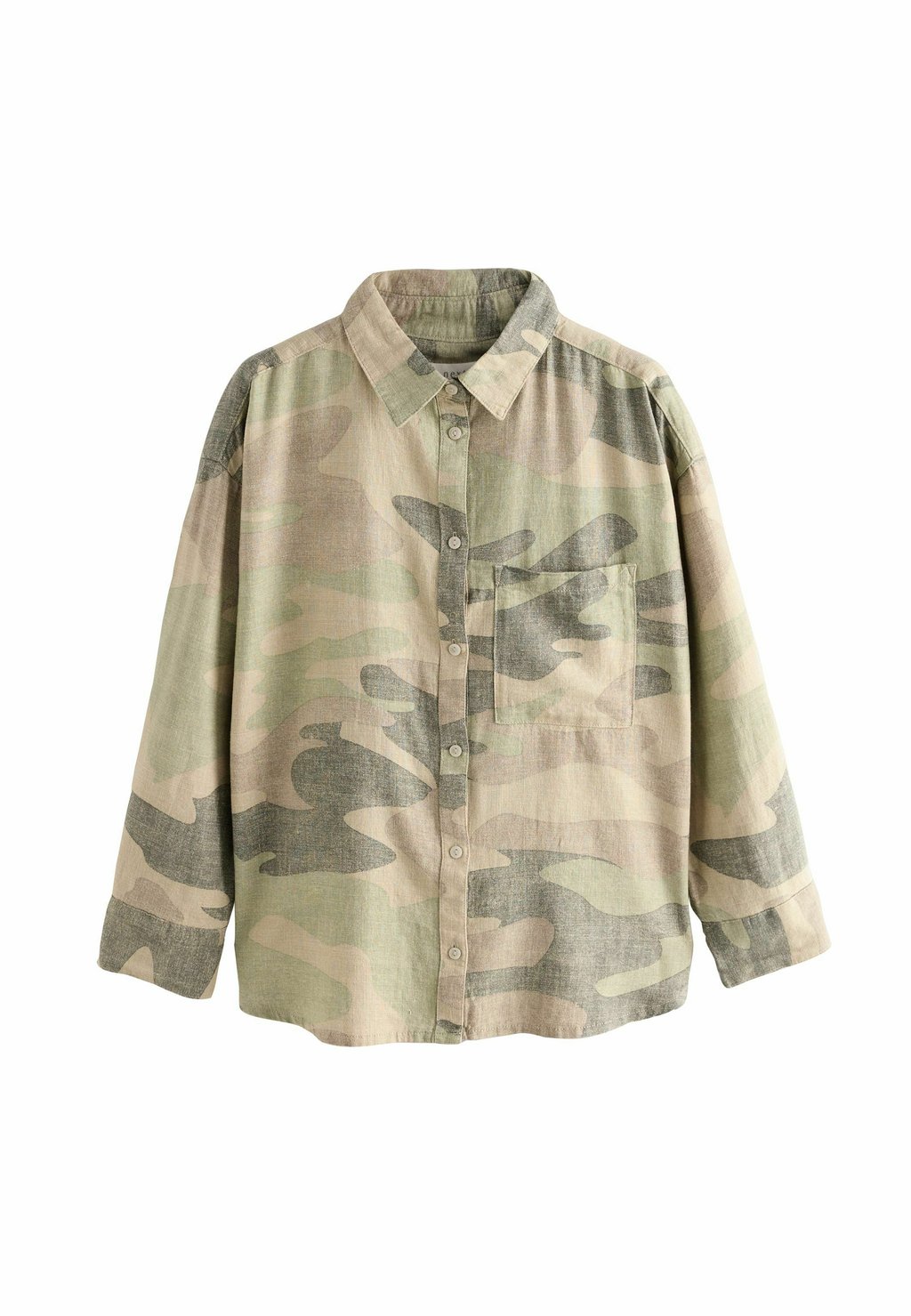 

Блузка на пуговицах Next, зеленый