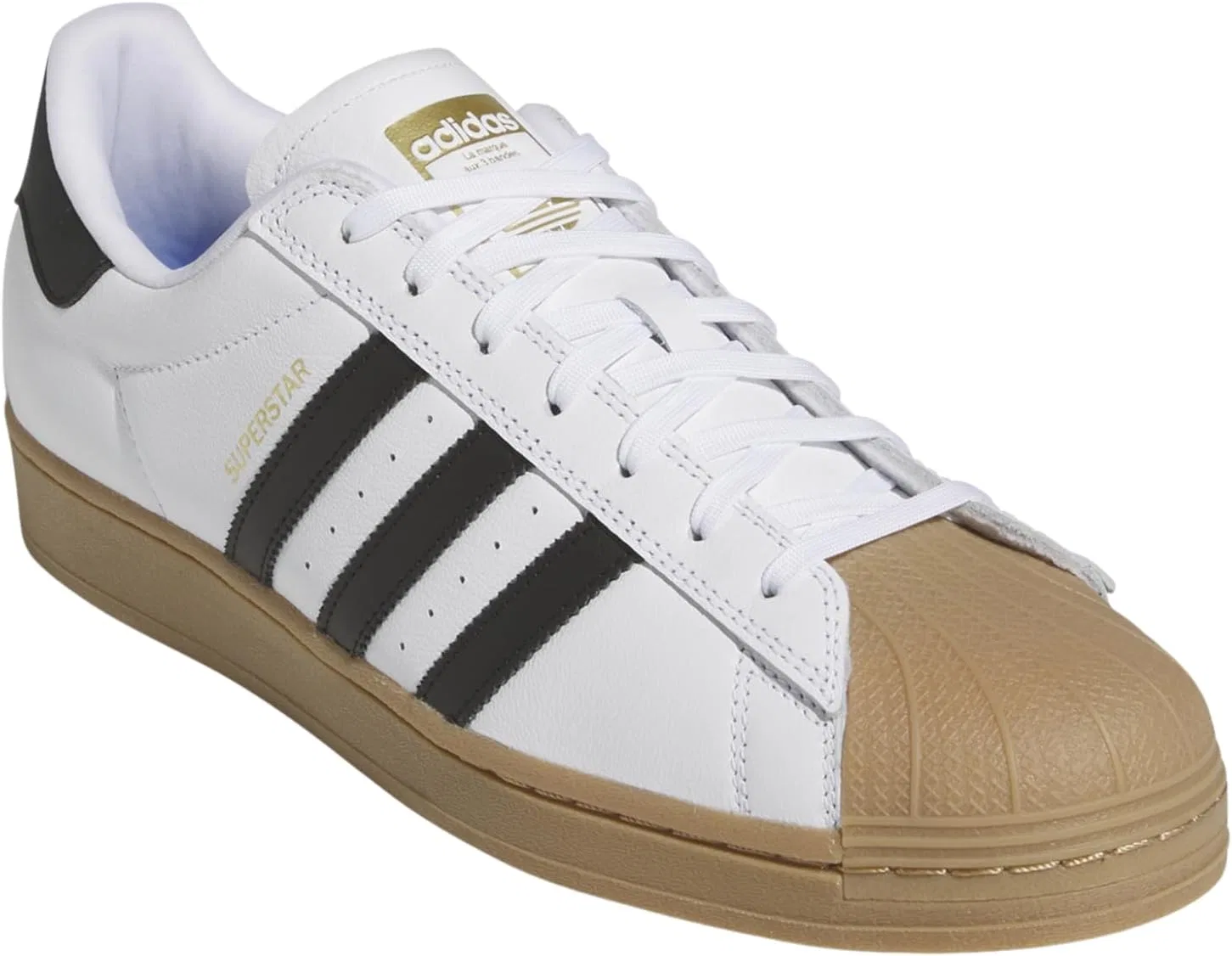 Кроссовки мужские adidas Originals Superstar ADV, цвет White/Black/Gum — фото 4