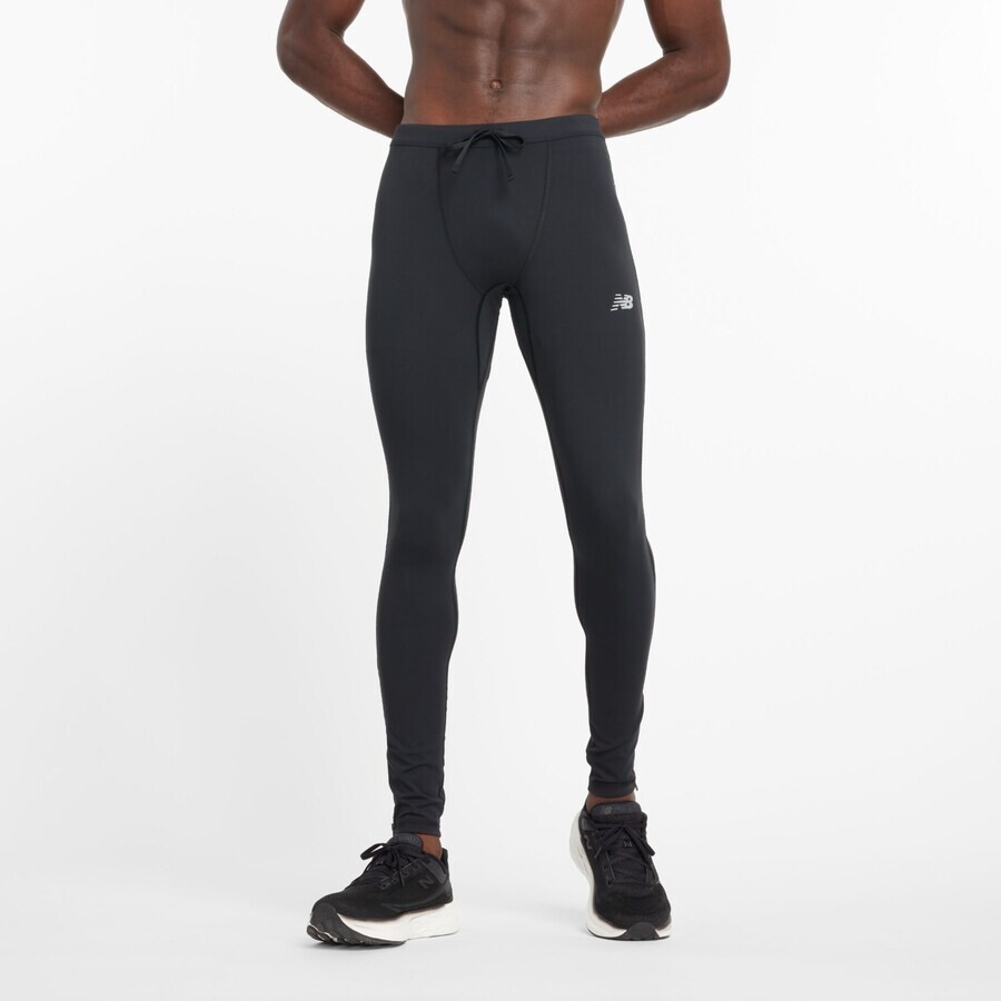 

Длинные брюки new balance Skinny Workout Pants, черный