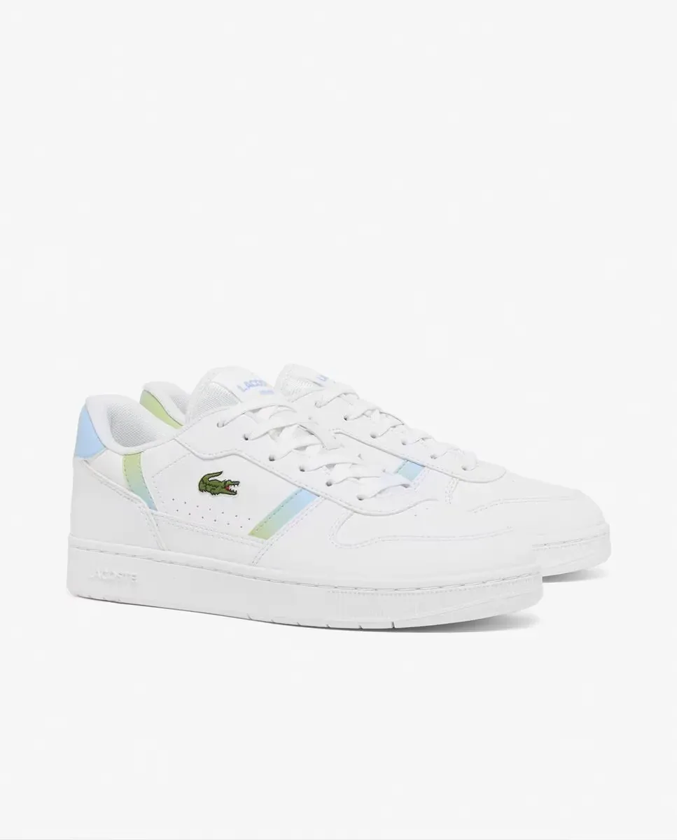 Lacoste Юношеские универсальные кроссовки T-Clip Set белого цвета — фото 3