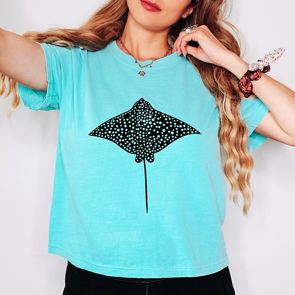 

Футболка с принтом spotted stingray для женщин Simply Sage Market, Chalky Mint, Зеленый, Футболка с принтом spotted stingray для женщин Simply Sage Market, Chalky Mint