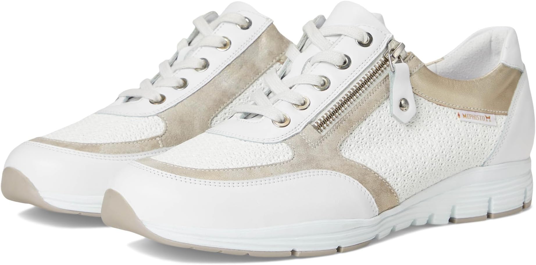 Кроссовки Mephisto Ylona, цвет White Softy