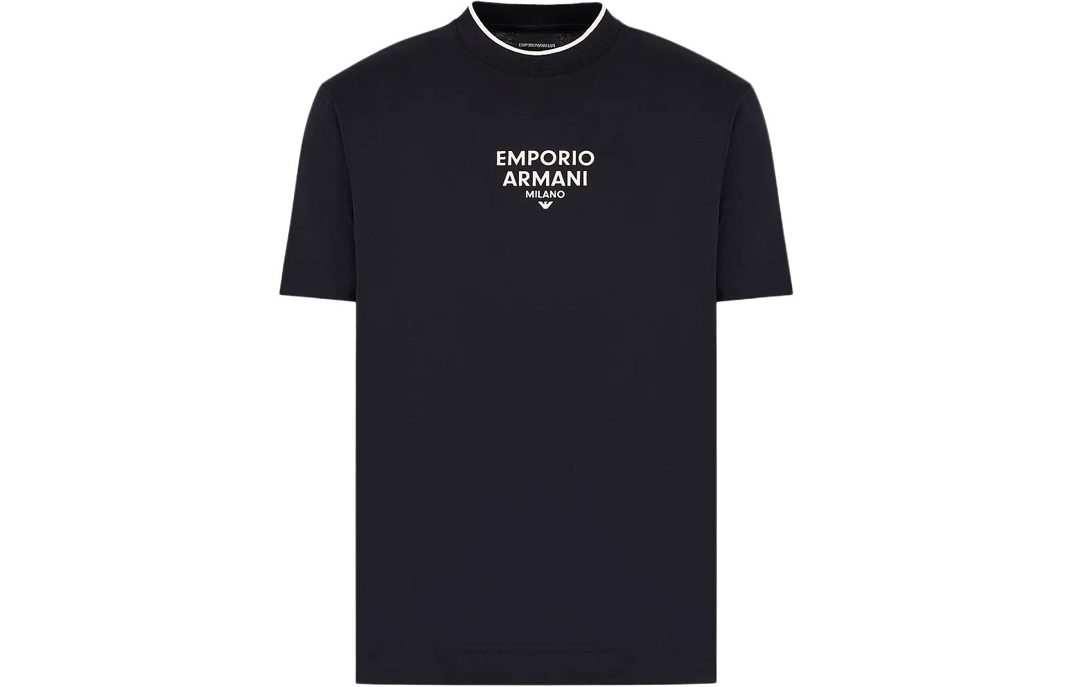 

Футболка мужская, цвет морской волны EMPORIO ARMANI, Marine Blue
