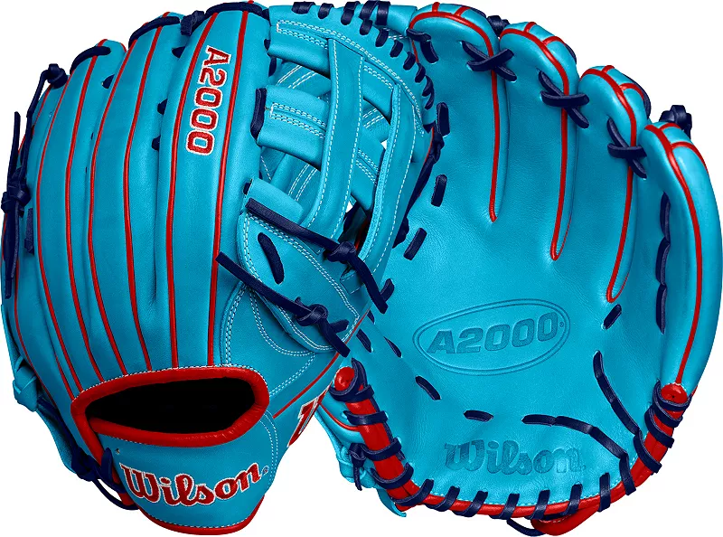 

Перчатки Wilson 12,5 дюймов 1750 серии A2000 2025 г, синий/красный