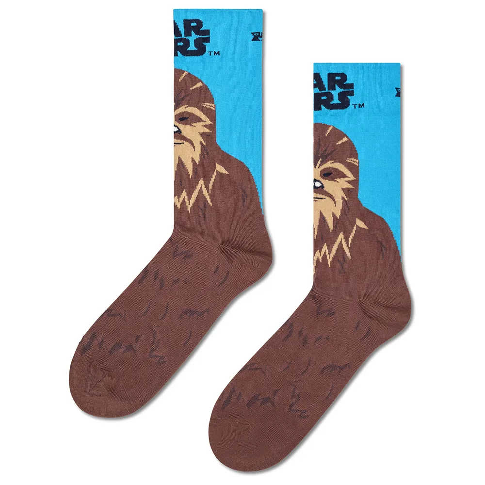 

Носки Happy Star wars chewbacca, коричневый