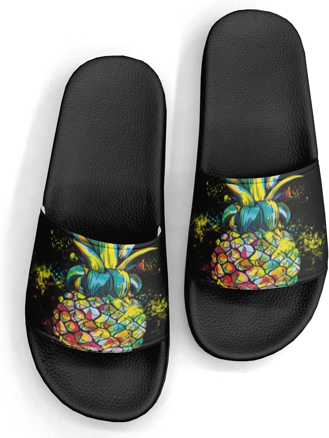 

Сланцы с дизайном «Розовый цветок дракона» для женщин и мужчин, повседневные спортивные сандалии, шлепанцы для бассейна, душа, для дома и улицы Generic