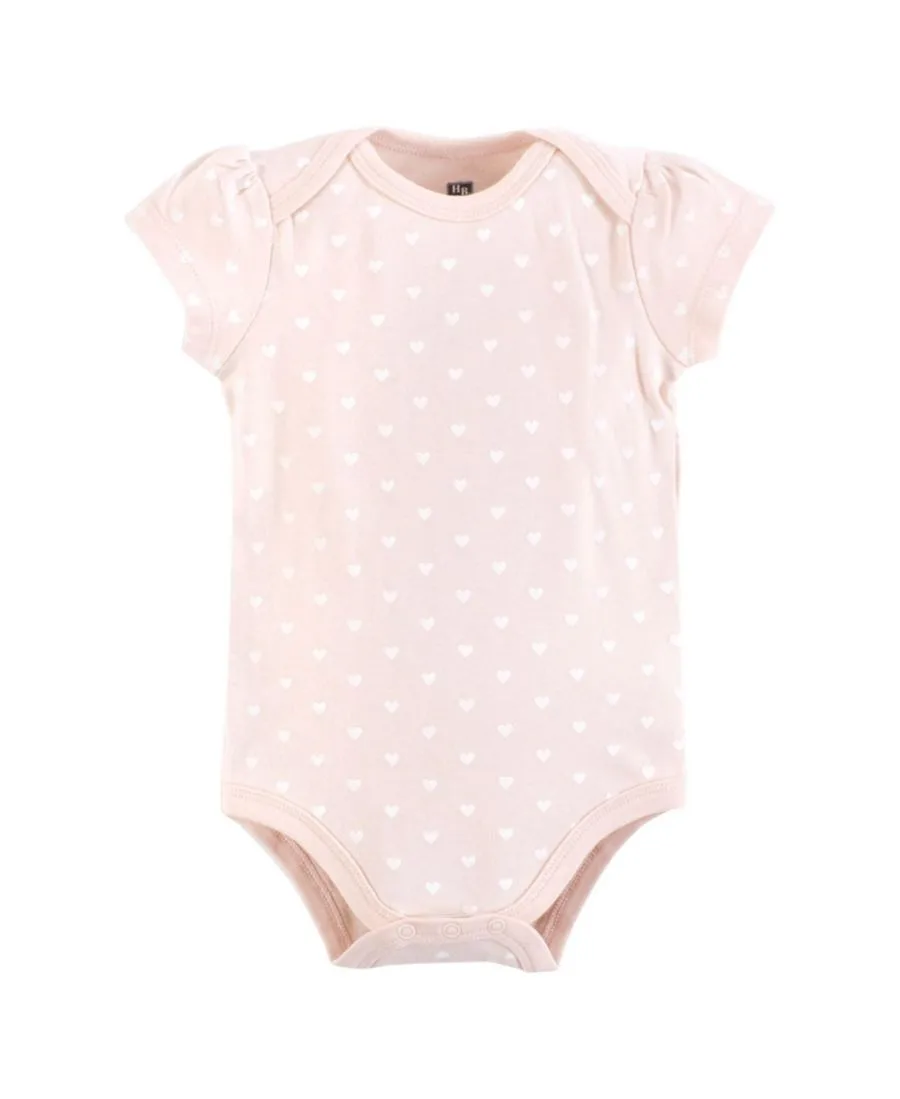 Комплект из 3 мягких хлопковых боди на каждый день Hudson Baby, Paris Tutu — фото 4