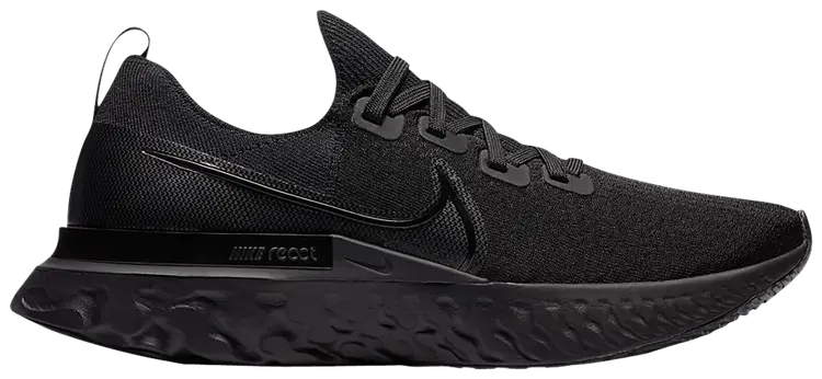 

Кроссовки Nike React Infinity Run Flyknit 'Triple Black', черный