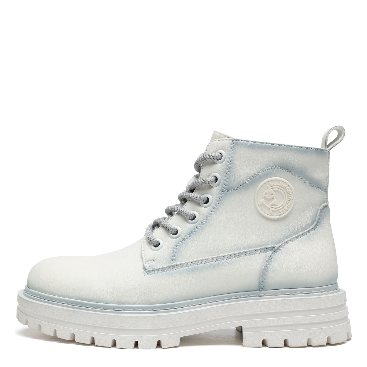 

Мужские ботинки Martin серый черный/имбирный желтый FAIRWHALE, светло-коричневый белый Cotton