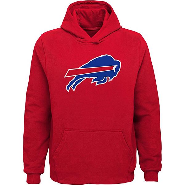 

Толстовка с капюшоном Youth Buffalo Bills с красным логотипом команды Outerstuff