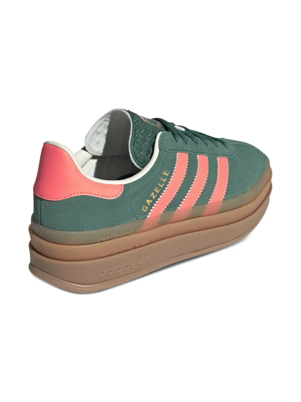 Кроссовки Gazelle смелые "зеленые" Adidas Kids — фото 3