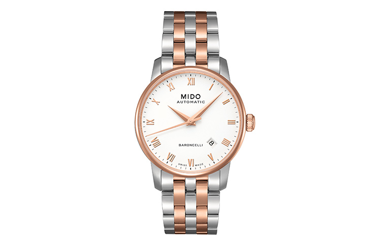 

MIDO Часы Men's Baroncelli Watch, White
