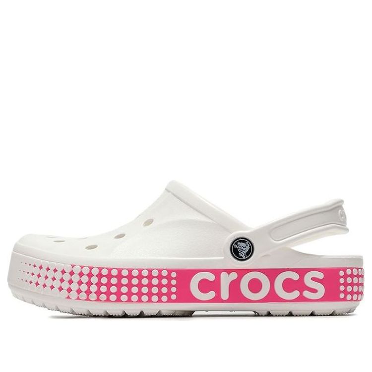 

Сандалии Crocs Classic Clog Breathable Non-Slip Shoe Pink White, белый