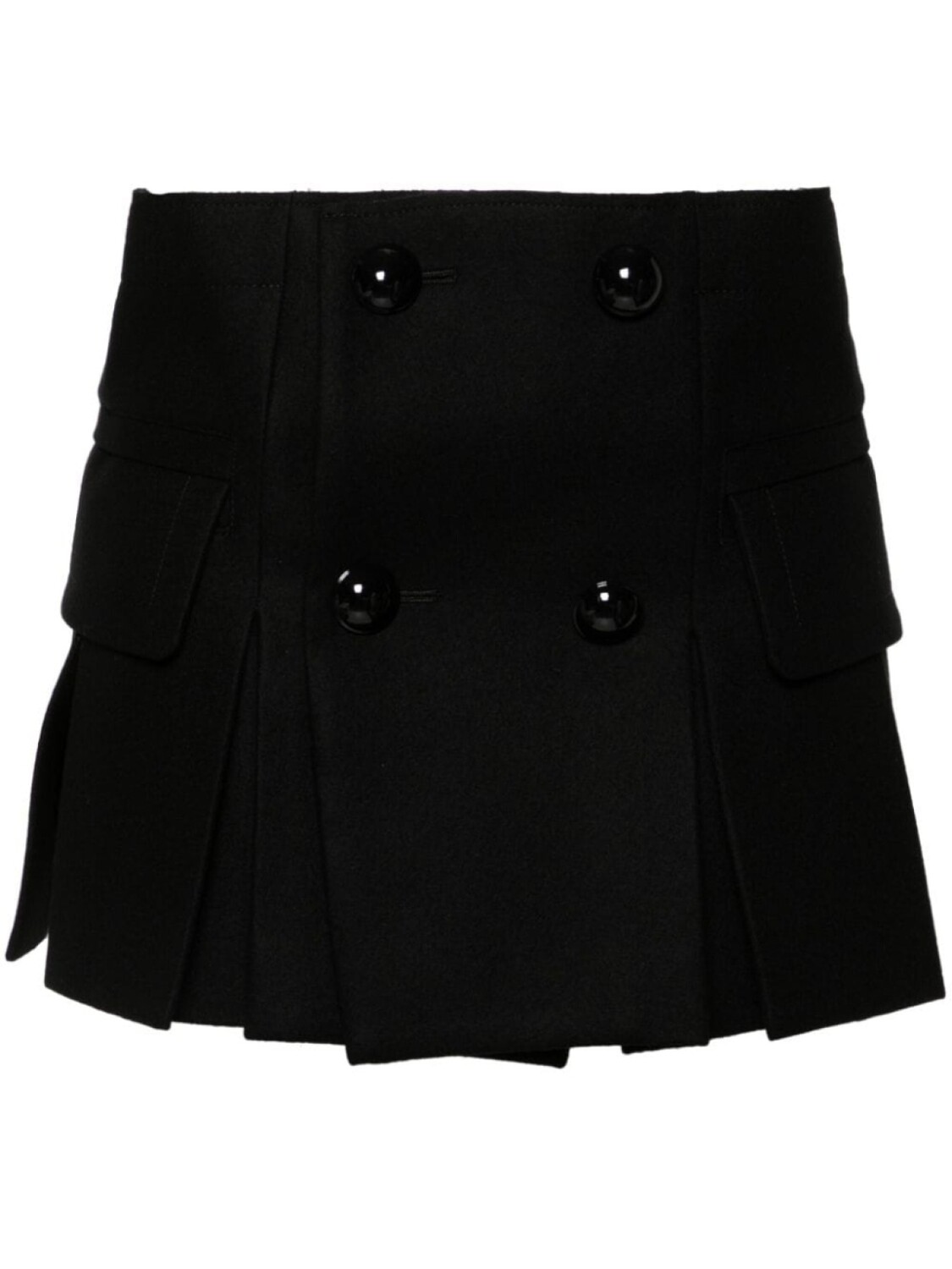

Sacai шерстяные шорты, черный