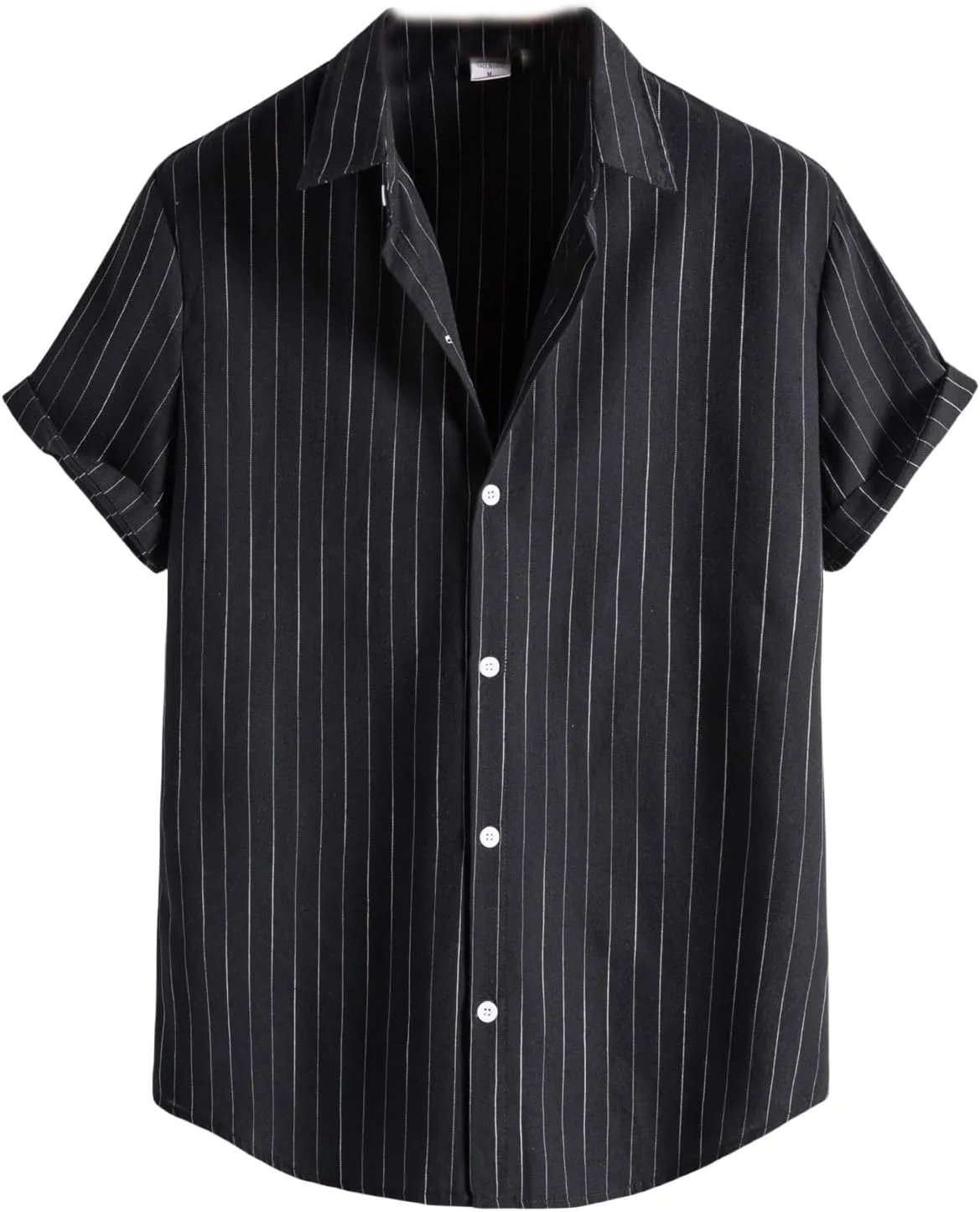 

Мужская футболка с коротким рукавом в полоску, летняя, свободная Smoneyful