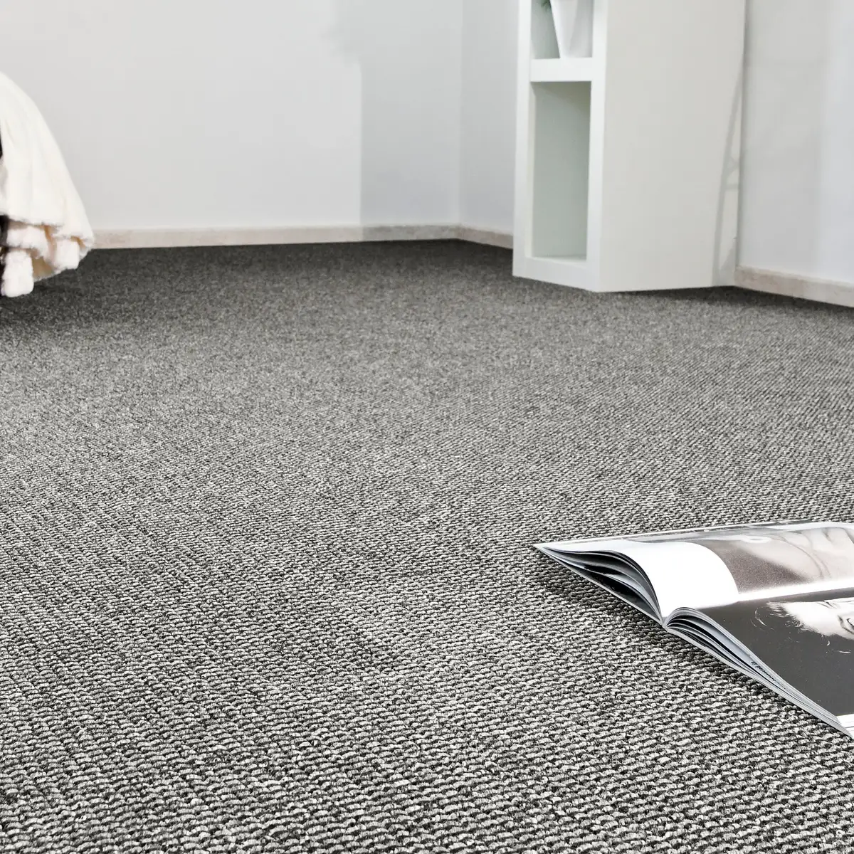 

Ковер Andiamo "Оденсе", прямоугольный, ширина 400 см, с сотовой структурой, износостойкий и прочный 400х100 см, серый