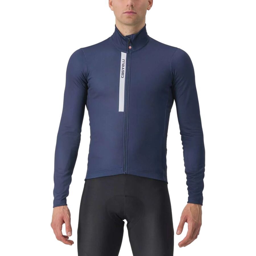 

Футболка Castelli Entrata Thermal Castelli, Belgian Blue/Silver Gray