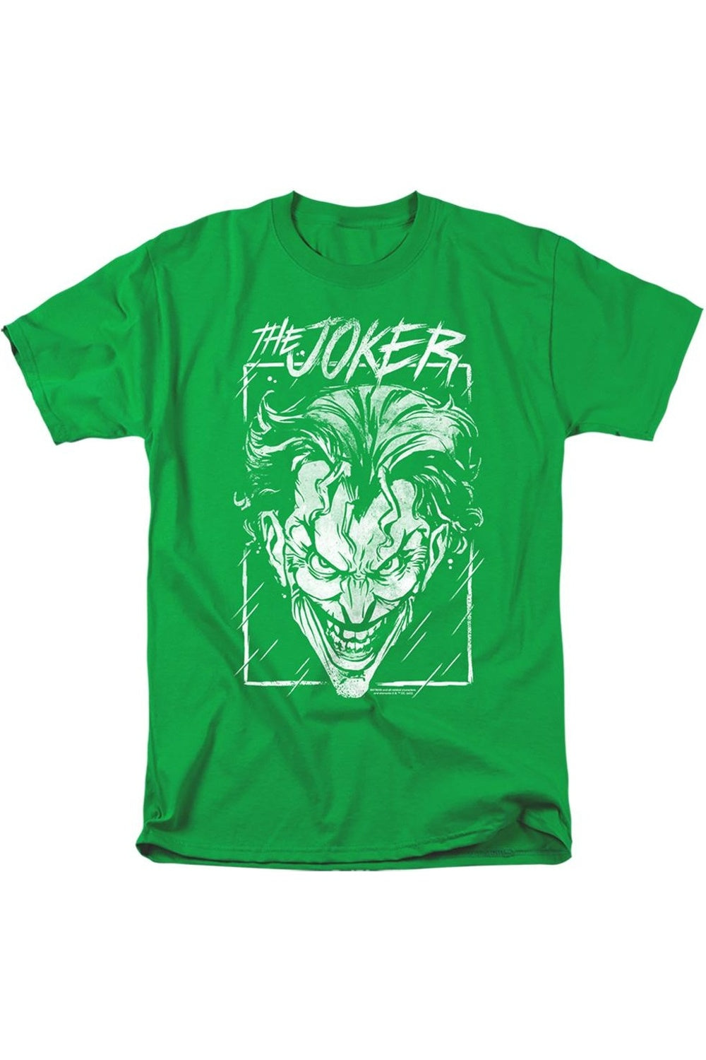 

Футболка / футболка для взрослых с коротким рукавом Batman Joker Storm On Green Gildan