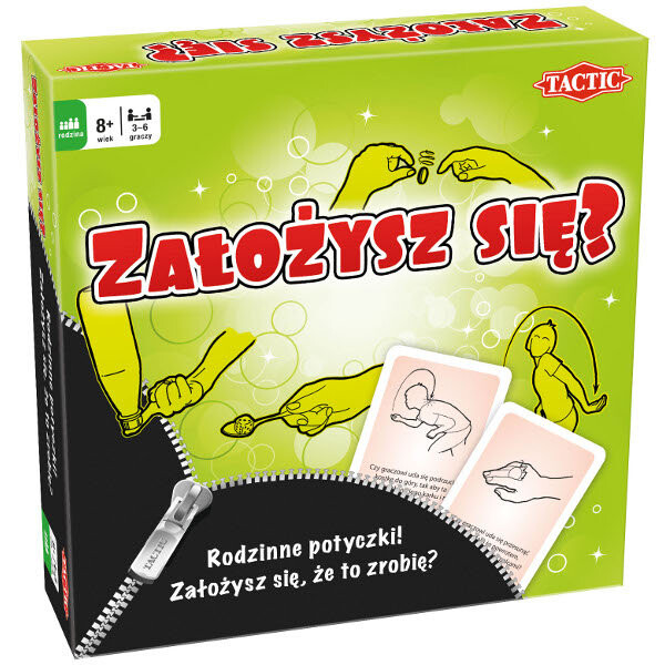 

Готовы поспорить со мной, игра для вечеринок, Тактика Tactic