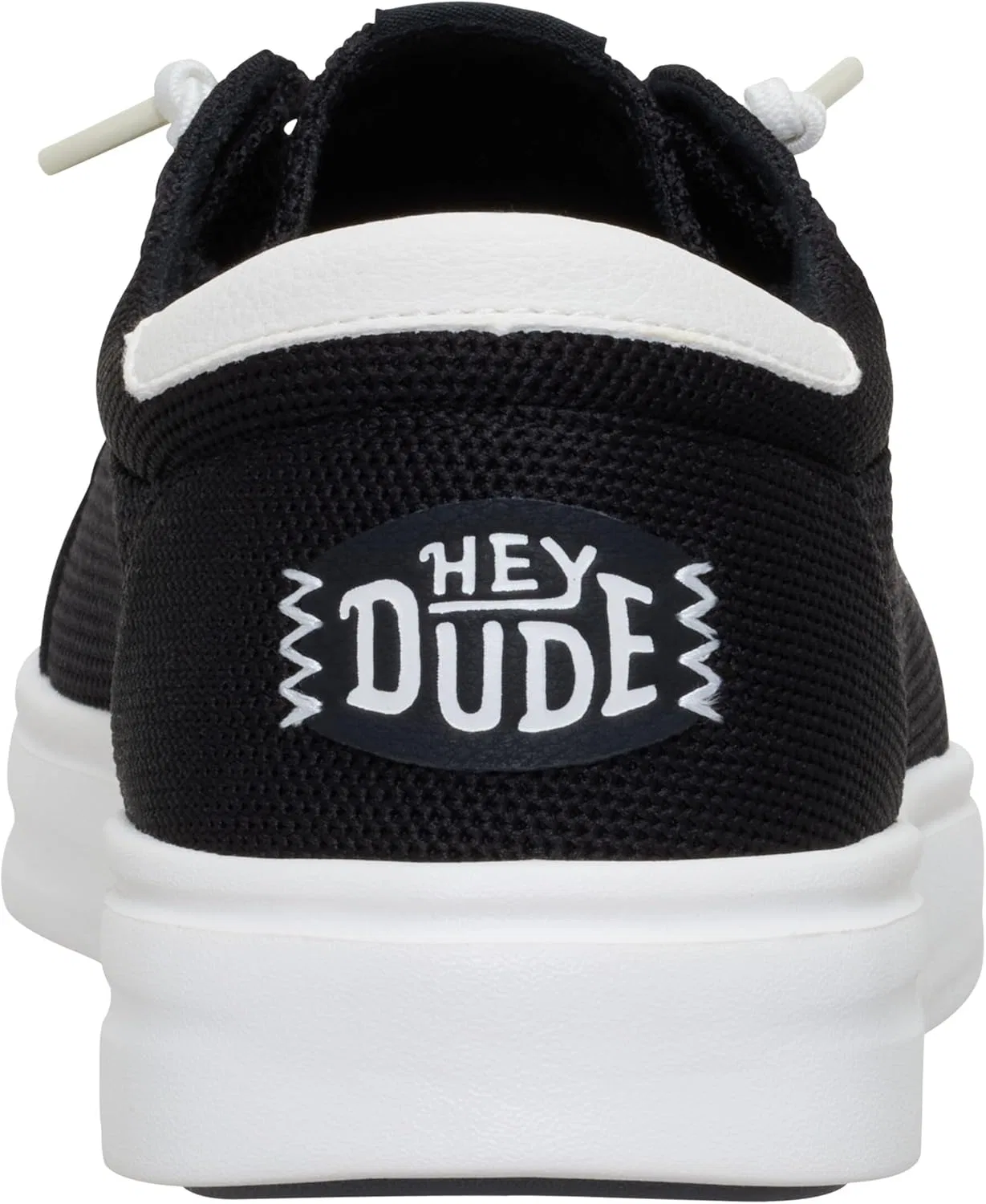 Мужские кроссовки HEYDUDE Paul Pro Classic, Mesh Fabric Black Multi-Coloured — фото 3
