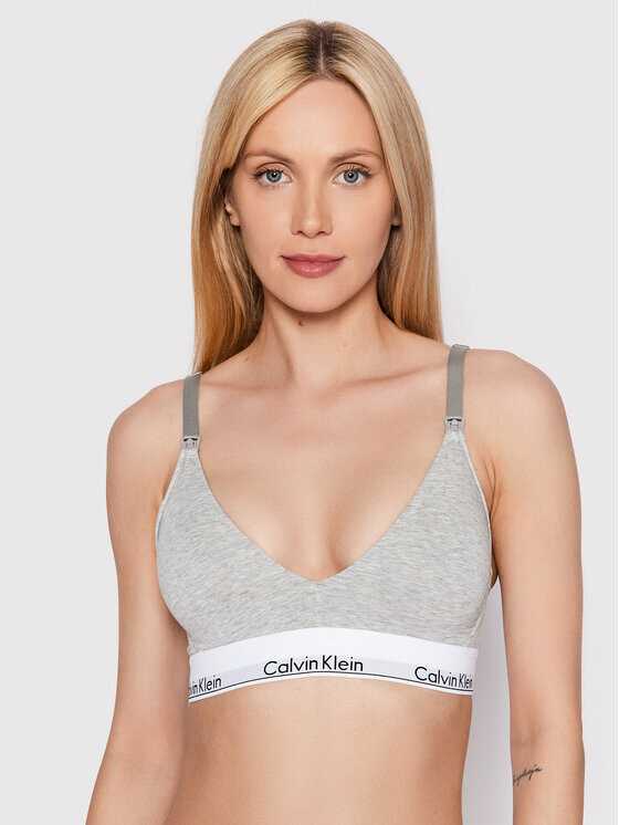 

Бюстгальтер для кормления Calvin Klein, серый