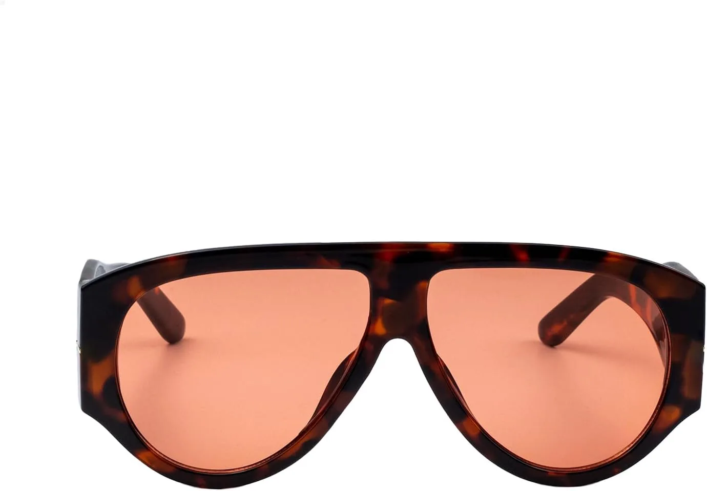 

Модные ретро-солнцезащитные очки-авиаторы OSAGAMA большого размера для женщин и мужчин, в стиле 70-х, дизайнерские, с толстой оправой, классические, Leopard/Red