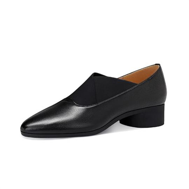 Туфли женские повседневные Women's Casual Shoes Women's Black Jessica Sophia