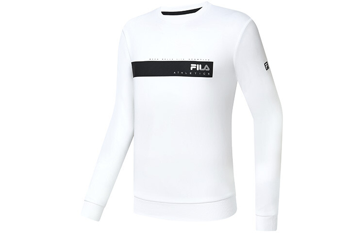 

Толстовка мужская белая Fila, цвет Jade White