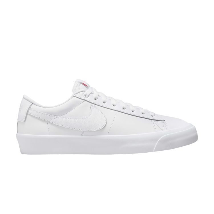 

Кроссовки Zoom Blazer Low Pro GT ISO SB 'Triple White', белый