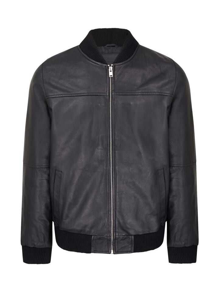 

Кожаная куртка Bolongaro Trevor Mikey Bomber, черный