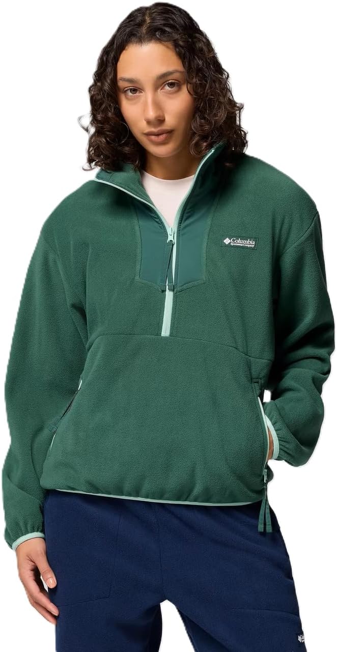 

Columbia женская флисовая кофта Sequoia Grove 1/2 Zip, Rain Forest/New Mint, Зеленый, Columbia женская флисовая кофта Sequoia Grove 1/2 Zip, Rain Forest/New Mint