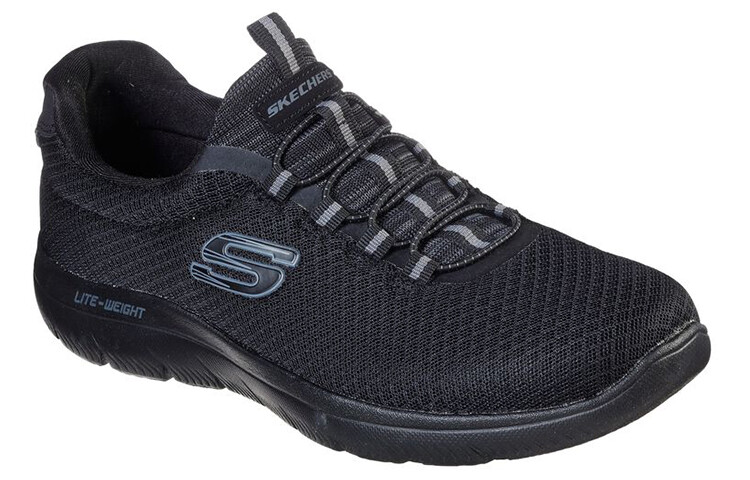 Кроссовки Skechers Summits Lifestyle Shoes Men Low-top, черный — фото 3