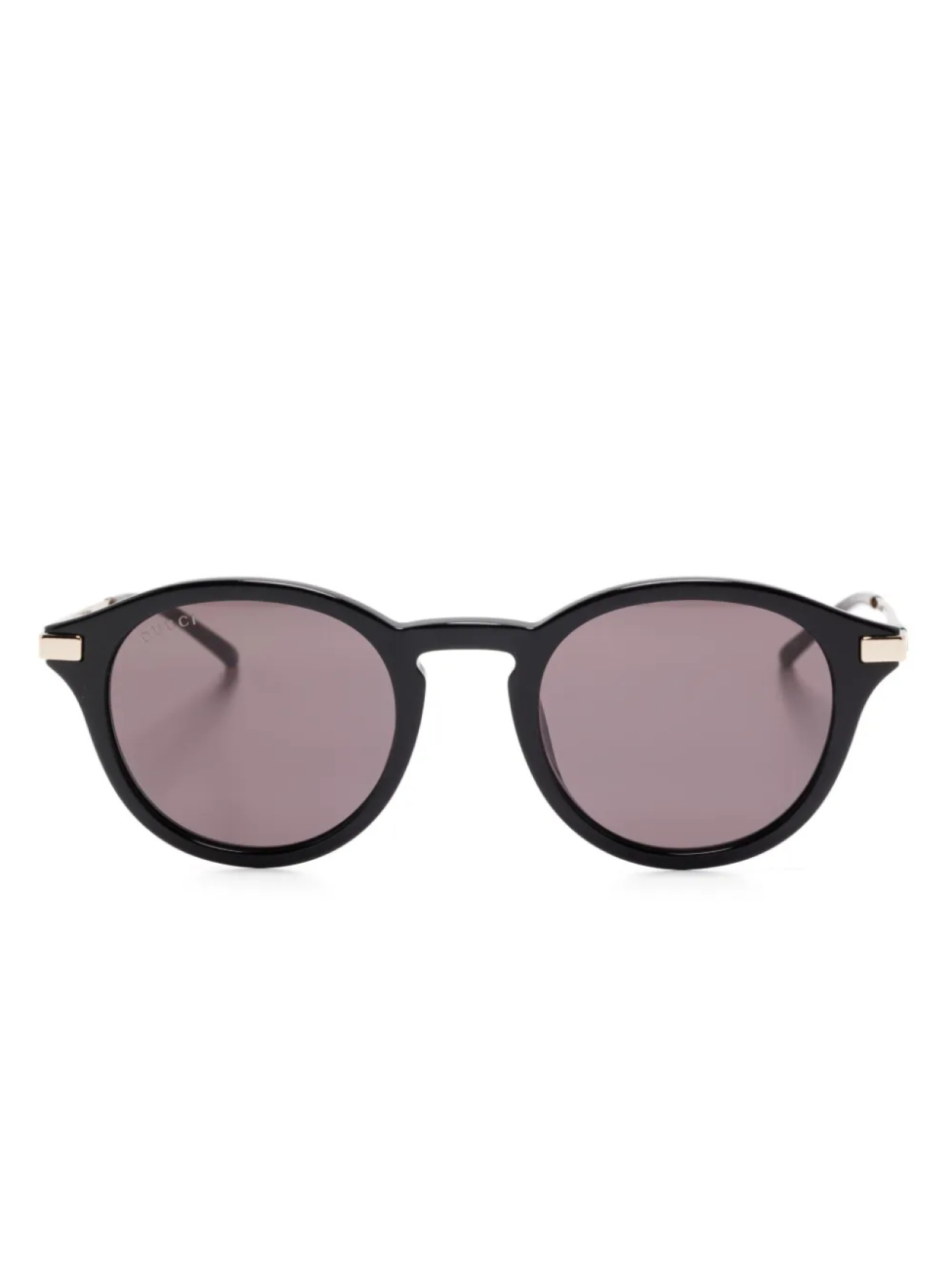 

Gucci Eyewear солнцезащитные очки в круглой оправе, черный