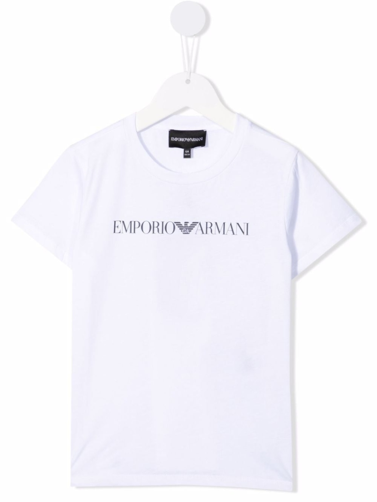 

Emporio Armani футболка с логотипом, белый