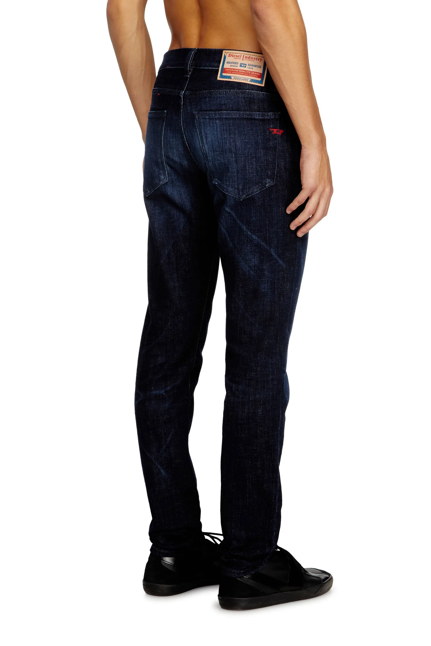 Мужские джинсовые брюки 2019 D-STRUKT L.30 Diesel, Indigo Blue — фото 2