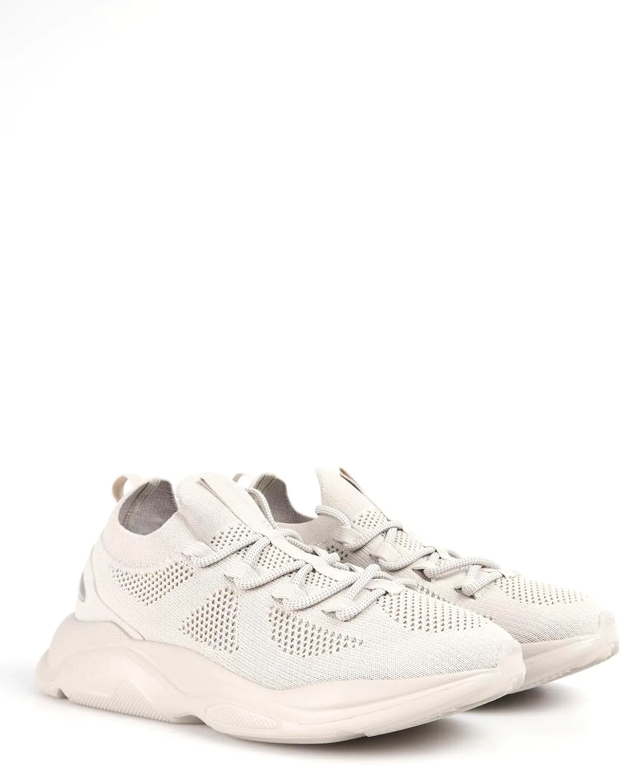 

Мужские кроссовки Hugo Leon Runn с вязаным верхом и логотипом-пузырьком, размер, бежевый