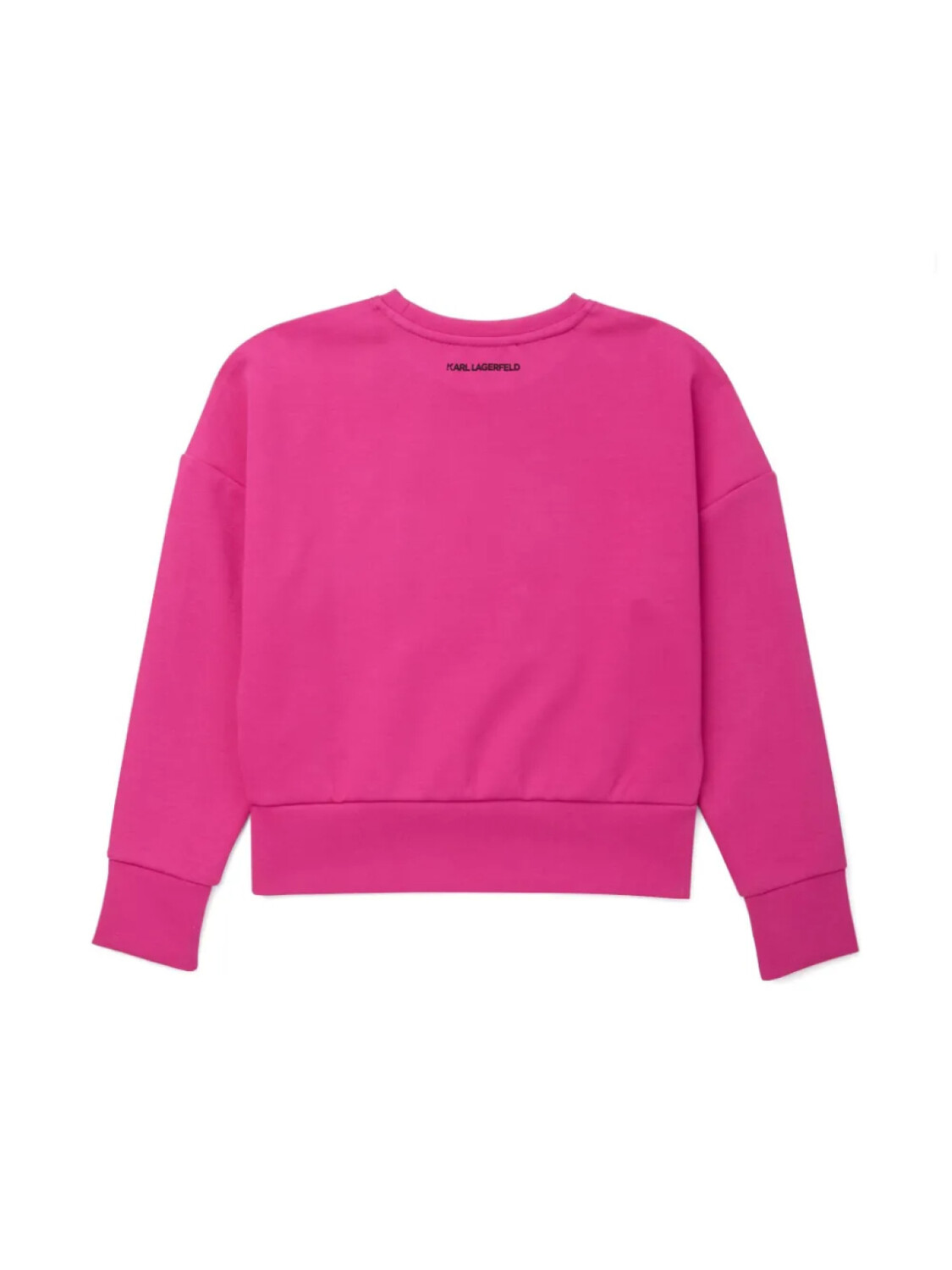 Karl Lagerfeld Kids толстовка Ikonik Karl, розовый — фото 2