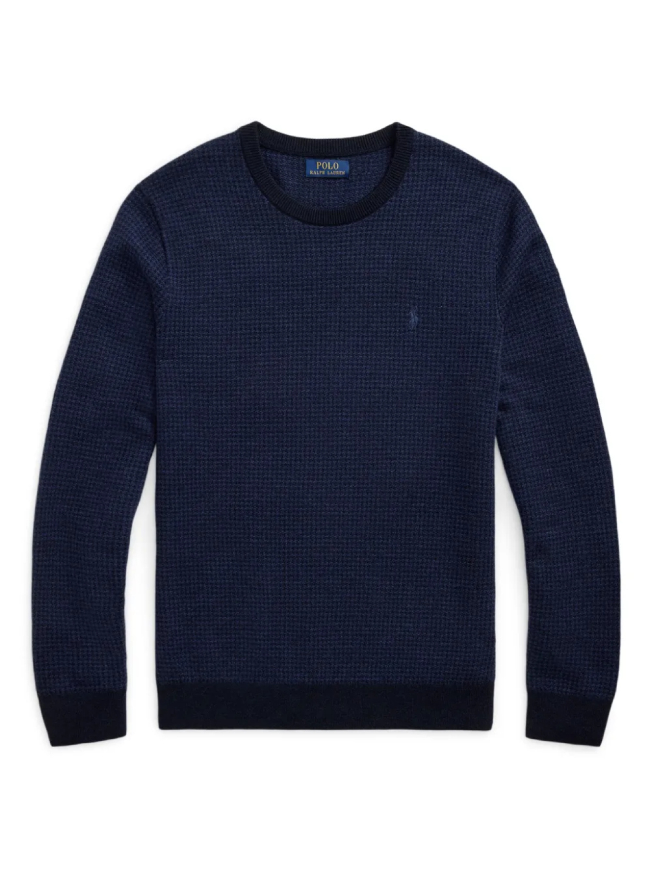 

Polo Ralph Lauren шерстяной свитер с круглым вырезом, синий